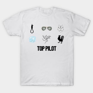 top pilot call signs icons T-Shirt